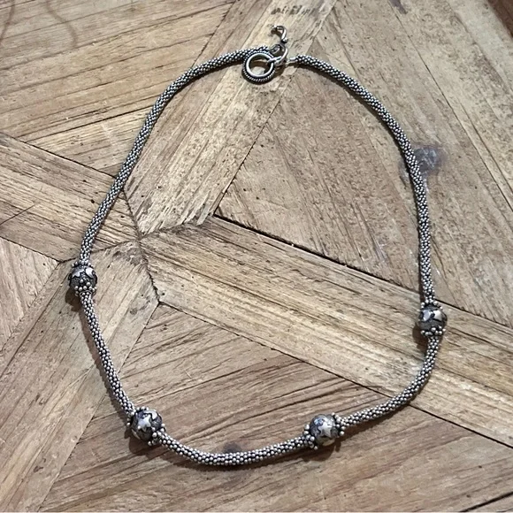 Handcrafted HEAVY SOLID Sterling Silver Moon Stars celestial Necklace Bracelet - Picture 9 of 11